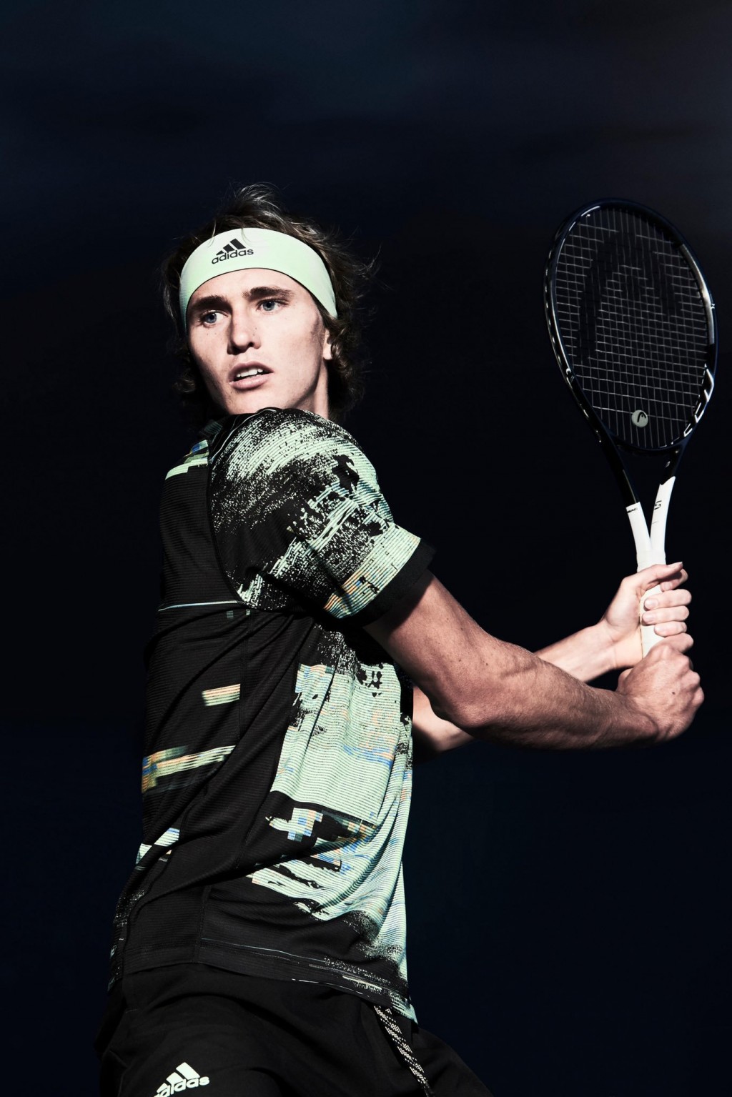 adidas tennis shirt zverev