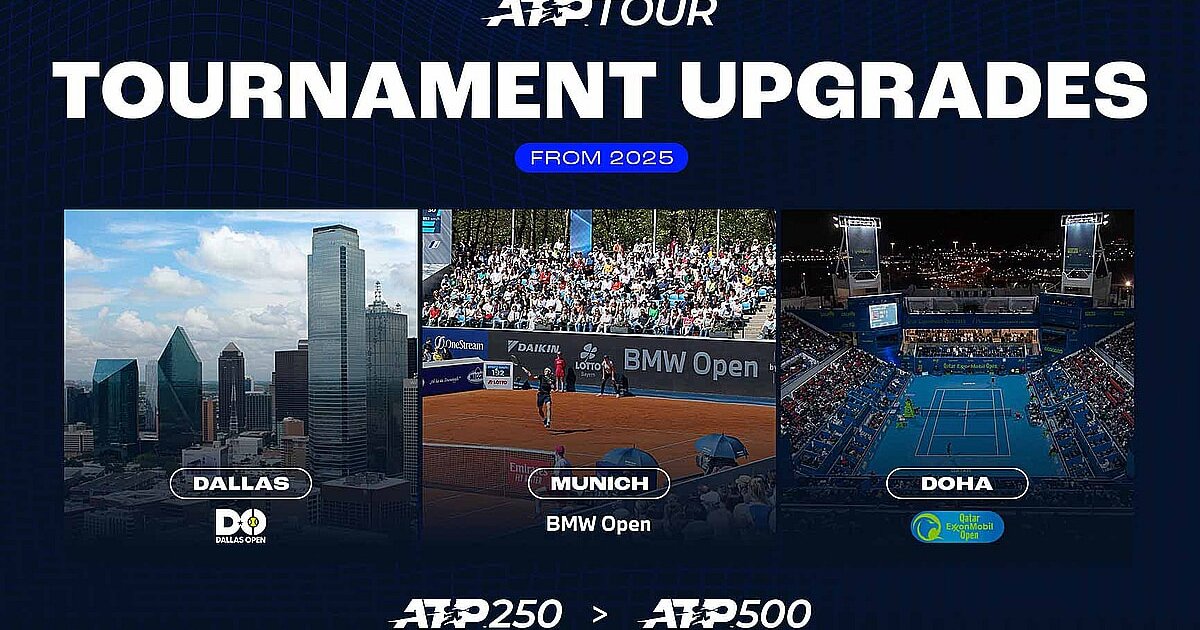 Турнирите в Далас, Доха и Мюнхен стават ATP 500 от 2025 г. TennisKafe