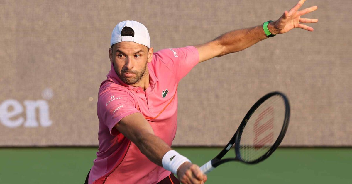 Grigor Dimitrov – Jakub Menchik 3-6 – TennisKafe