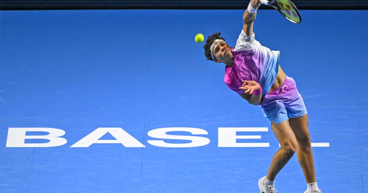 Swiss Indoors Basel, полуфиналБен Шелтън – Артур Фис 6-3, 7-6(9)Бен