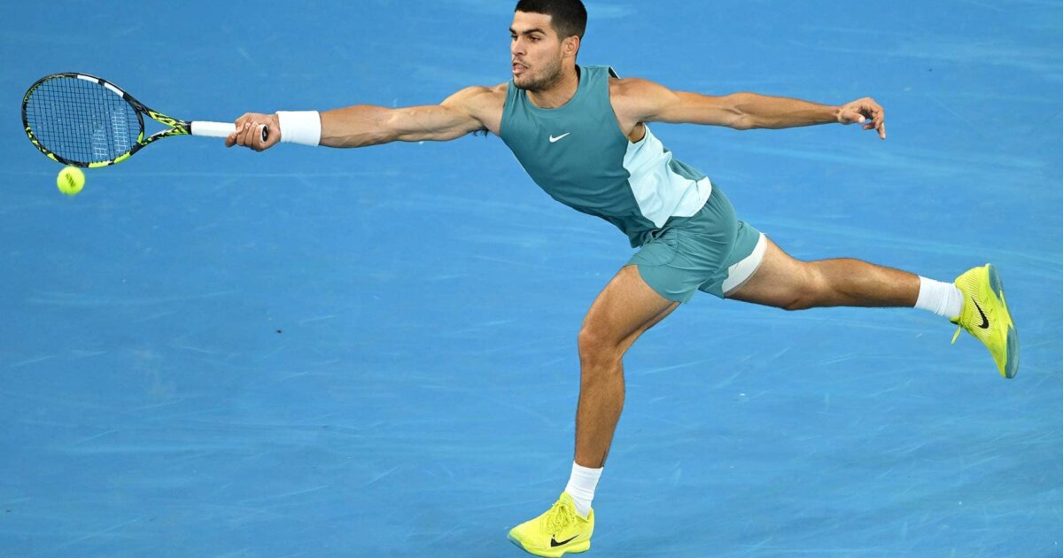 Australian Open трети кръгКарлос Алкарас – Нуно Боржеш 6 2