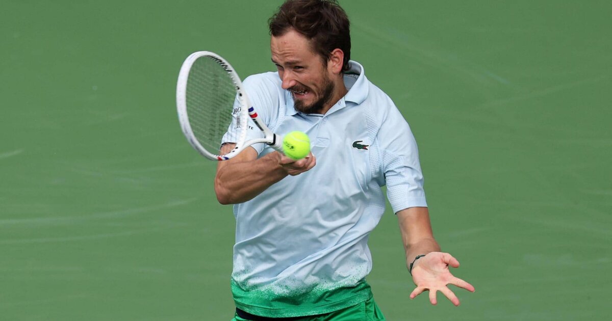 BNP Paribas Open четвъртфиналДаниил Медведев – Артур Фис 6 4